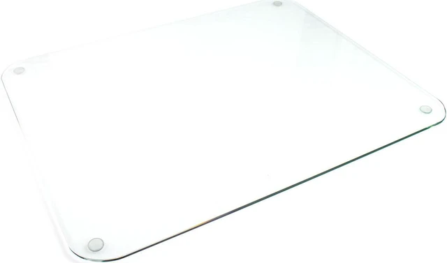 Alt view image 2 of 8 - Floortex Table Protection Mat CraftTex Glass Craft Mat Protector - 19" x 24"