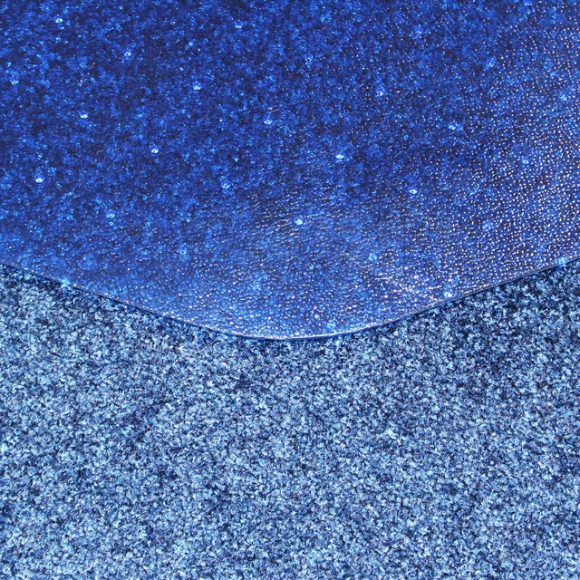 Alt view image 3 of 7 - Floortex Indoor Floor Protection Pad CraftTex 9Mat Blue Floor Protector for Carpet - 38" x 39"