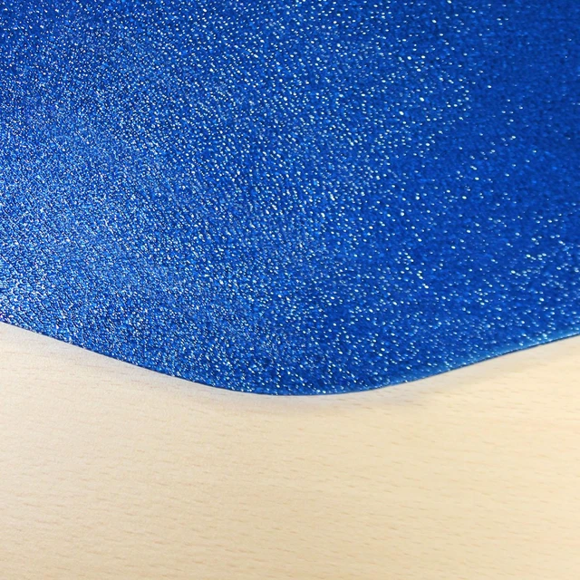 Alt view image 3 of 7 - Floortex Indoor Floor Protection Pad CraftTex 9Mat Blue Floor Protector for Hard Floor - 38" x 39"