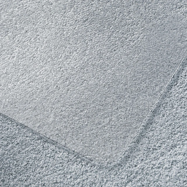 Alt view image 3 of 8 - Floortex Indoor Floor Protection Pad CraftTex Clear Floor Mat for Carpets - 35" x 47"
