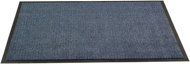 Alt view image 2 of 6 - Floortex Home / Office Decor Pad / Carpet Doortex Advantagemat Blue Door Mat - 48" x 70"