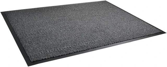 Alt view image 2 of 6 - Floortex Home / Office Decor Pad / Carpet Doortex Advantagemat Gray Door Mat - 48" x 70"