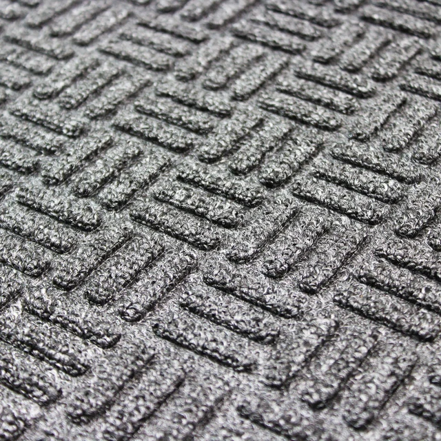 Alt view image 5 of 6 - Floortex Home / Office Decor Pad / Carpet Doortex Ribmat Charcoal Heavy Duty Door Mat in - 36" x 60"