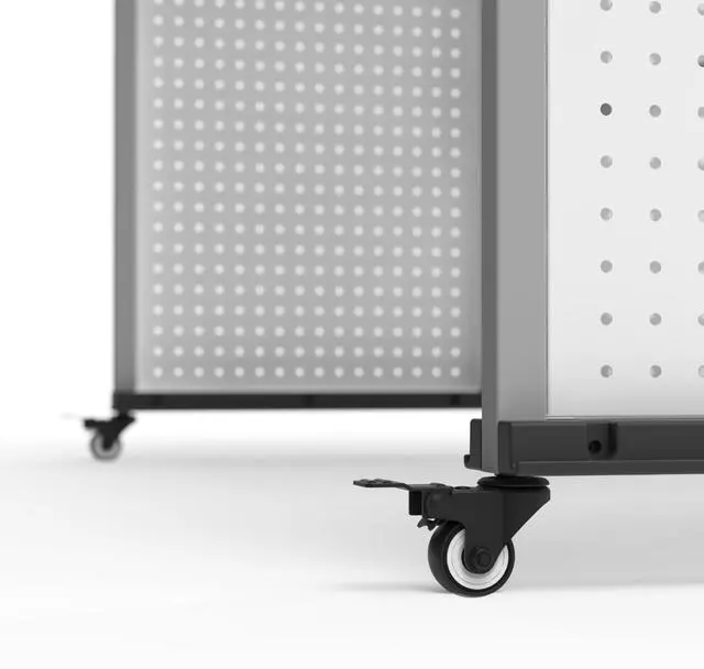 Alt view image 2 of 7 - Luxor MBS Classroom Science Lab Makerspace Table - Rectangular - 60.25 x 39.25 x 38 - White Top, Gray Base/Legs  DTTB001