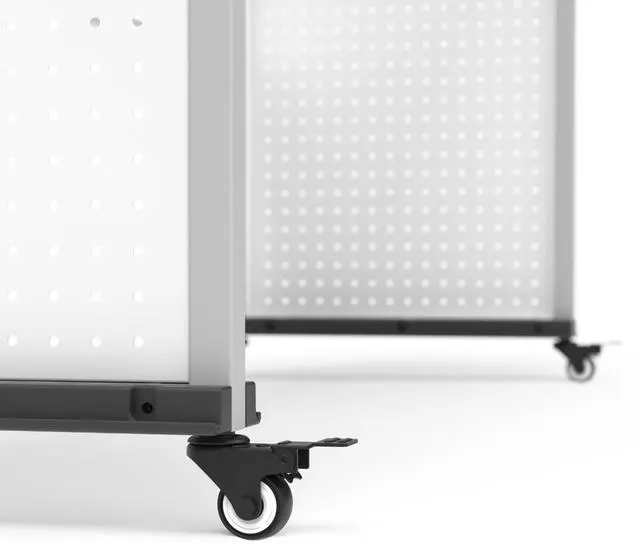 Alt view image 2 of 7 - Luxor Modular Teacher's Desk - 60.25 x 21 x 32 to 38 - White  DTTB002