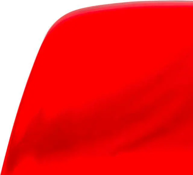 Alt view image 16 of 20 - LeisureMod Cresco Modern Eiffel Base Molded Dining Chair with Gold Base Transparent Red
