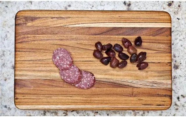 Main image of Proteak Teak Rectangle Edge Grain Kitchen Cutting Board 24 x 9 x 1.5 inches
