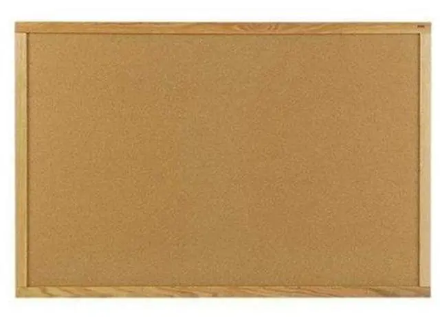 Main image of Cork Bulletin Board 60x48", Wood Frame GHENT WK45