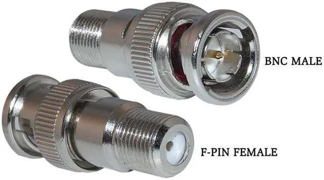 Main image of Cable Wholesale F-Pin Female / BNC Male Adapter
