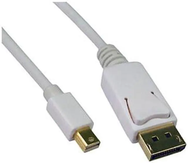 Main image of Mini DisplayPort 1.1 Video Cable, Mini DisplayPort Male to DisplayPort Male, 3 foot