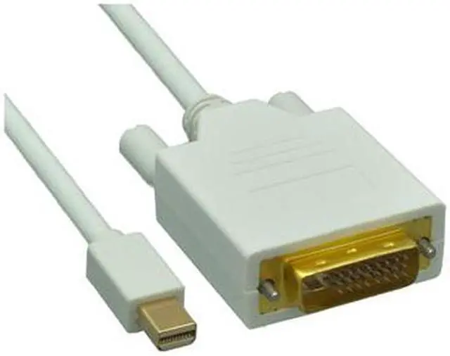 Main image of Mini DisplayPort to DVI Video Cable, Mini DisplayPort Male to DVI Male, 3 foot