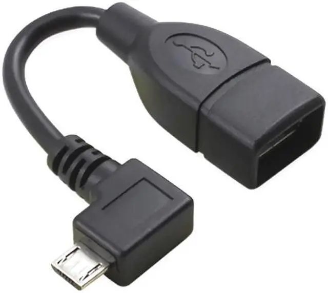 Main image of Cable Wholesale USB OTG Adapter, OTG USB Micro B Male to USB Type A Female, USB On The Go