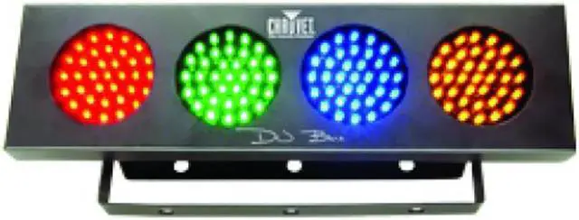 Alt view image 3 of 19 - Chauvet DJBANK Sound-Activated Multi Color Strip Light