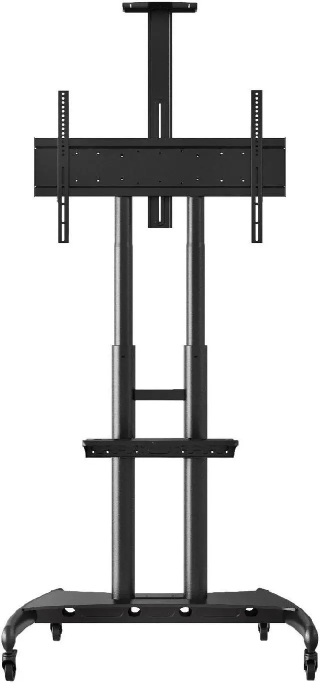 Main image of Luxor FP4000 Adjustable Height Large TV Mount designed for a 40" - 90" Flat Panel TV