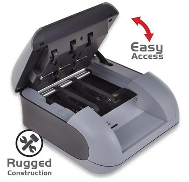 Alt view image 3 of 6 - Cassida Quattro  4-Way Counterfeit Detector - Infrared; Magnetic Strip Detection - Magnetic Thread Security - UV Light - U.S. Currency