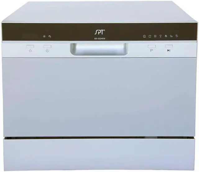 Main image of Kitchen Appliance Countertop Dishwasher with Delay Start in Silver