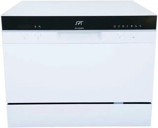 Main image of Sunpentown Countertop Dishwasher with Delay Start in White