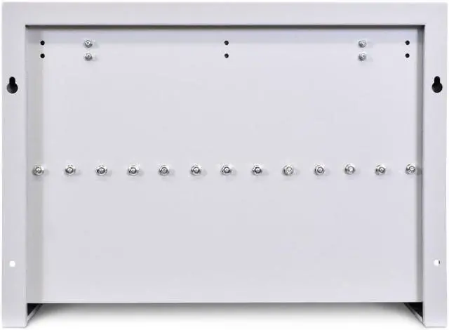 Alt view image 6 of 12 - Luxor Classroom Library Office 12 Tablet Wall / Desk Charging Box, Stores up to 12 Mobile Devices