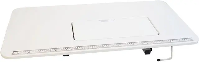 Alt view image 5 of 8 - Sewingrite Foldable Sewing Craft Hobby Utility Table - White