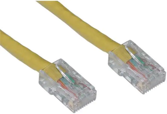 Main image of Cable Wholesale CAT6 UTP Bootless Yellow 50 ft