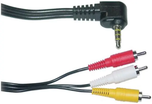 Main image of Offex Camcorder Cable, 3.5mm Male to RCA A/V, 6 foot