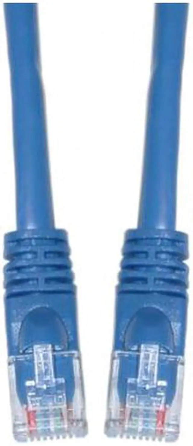 Main image of Cat5e Ethernet Patch Cable, Snagless/Molded Boot, 5 foot - Blue
