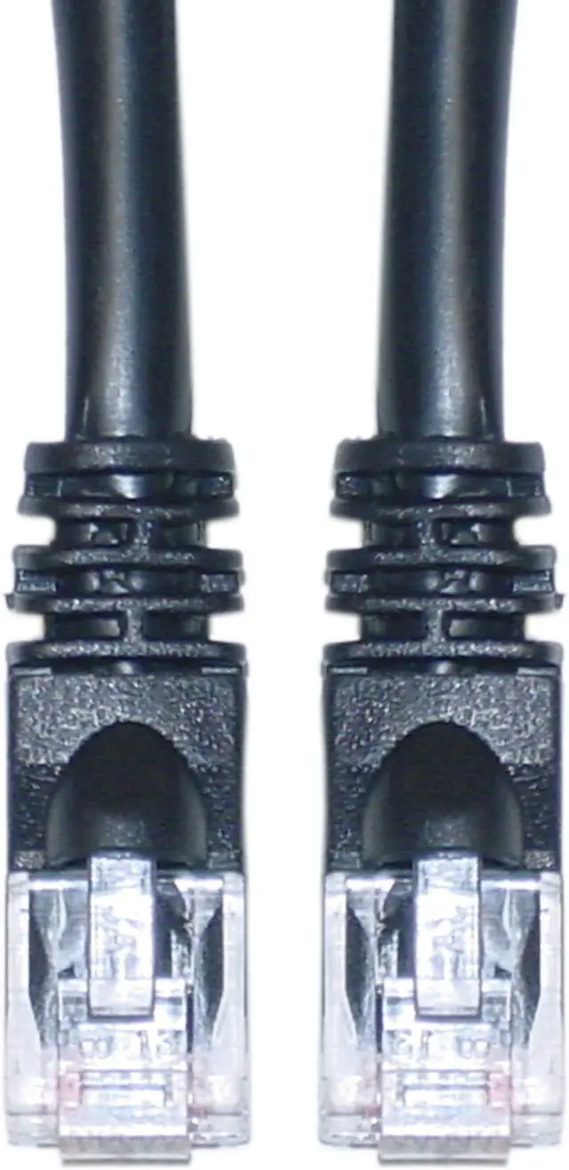 Main image of 35ft Cat6a Ethernet Patch Cable 10 Gb Molded Boot - Black