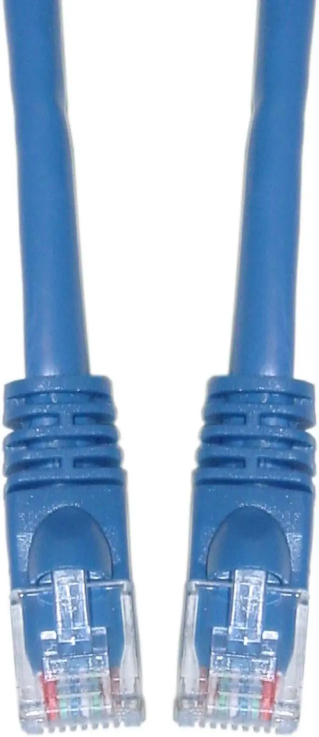 Main image of CableWholesale Cat6 Ethernet Patch Cable Snagless Molded Boot 25 foot - Blue