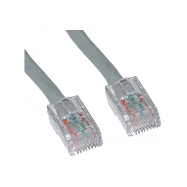Alt view image 2 of 2 - Cable Wholesale Cat5e Ethernet Patch Cable Bootless 10 foot - Gray