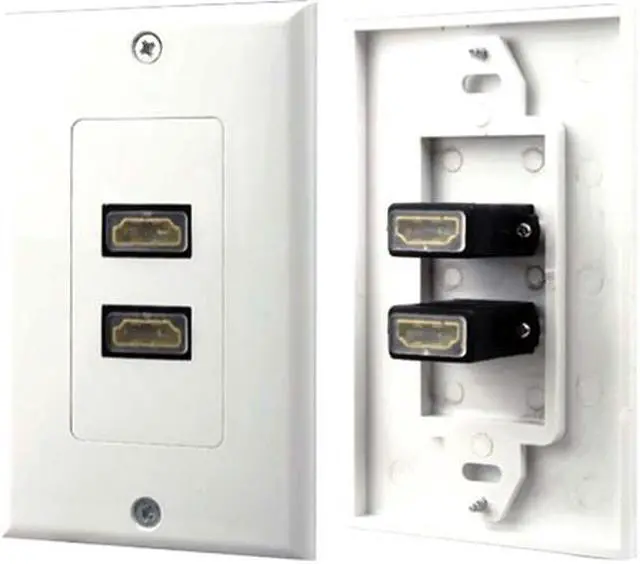 Main image of PyleHome Dual HDMI Wall Plate