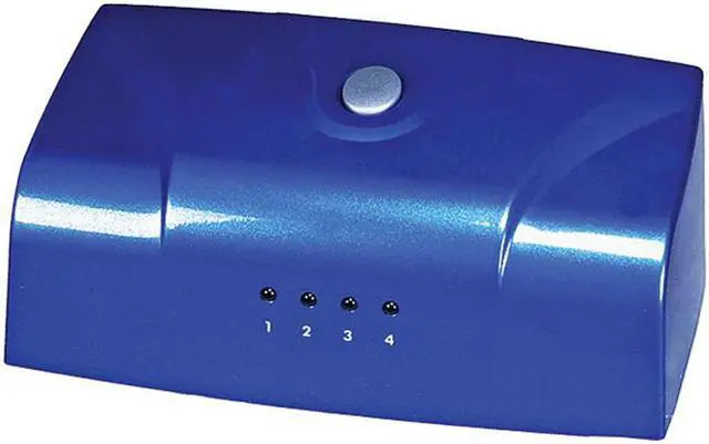 Main image of Linxcel 4 Port SVGA VGA ELECTRONIC Monitor Switch