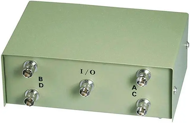 Alt view image 2 of 4 - Monoprice BNC ABCD 4 Position Switch Box