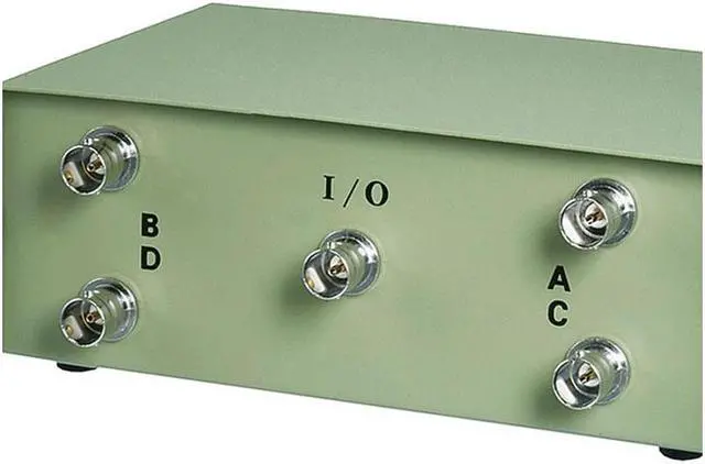 Alt view image 3 of 4 - Monoprice BNC ABCD 4 Position Switch Box