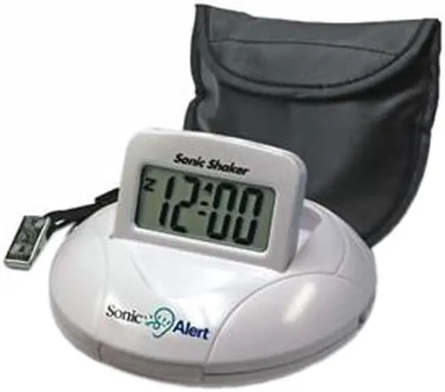 Alt view image 3 of 5 - Sonic Bomb SA-SBP100 Sonic Bomb Travel Alarm Clock