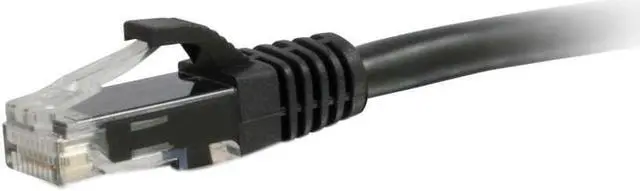 Alt view image 2 of 10 - C2G 3FT CAT6 SNAGLESS UNSHIELDED (UTP) NETWORK PATCH CABLE - BLACK 27151
