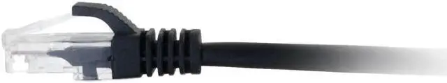 Alt view image 4 of 10 - C2G 3FT CAT6 SNAGLESS UNSHIELDED (UTP) NETWORK PATCH CABLE - BLACK 27151