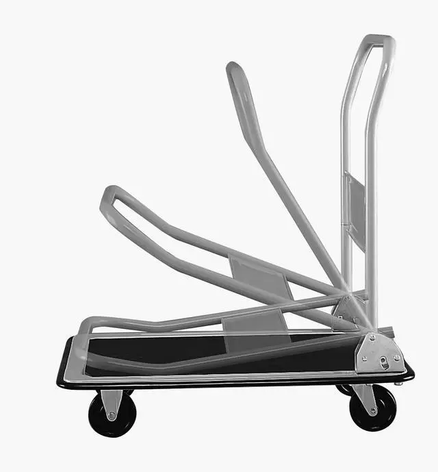 Alt view image 2 of 7 - Safco 4072 Tuff Truck Platform Truck - 400 lb Capacity - 29 x 18.75 - Gray