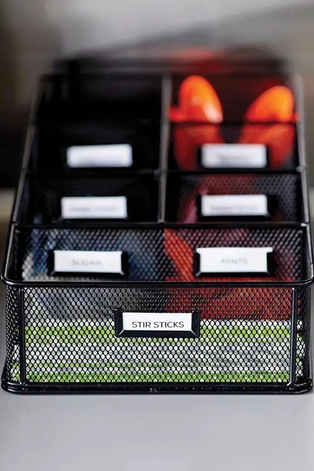 Alt view image 4 of 20 - Safco Organizer,Hsptly,7c,Bk 3291BL