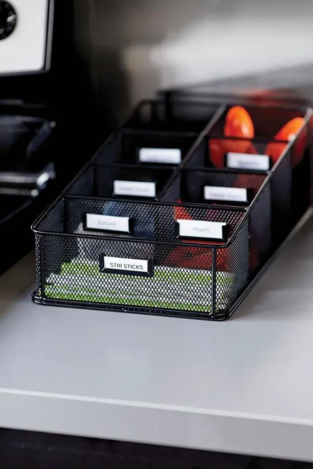 Alt view image 5 of 20 - Safco Organizer,Hsptly,7c,Bk 3291BL