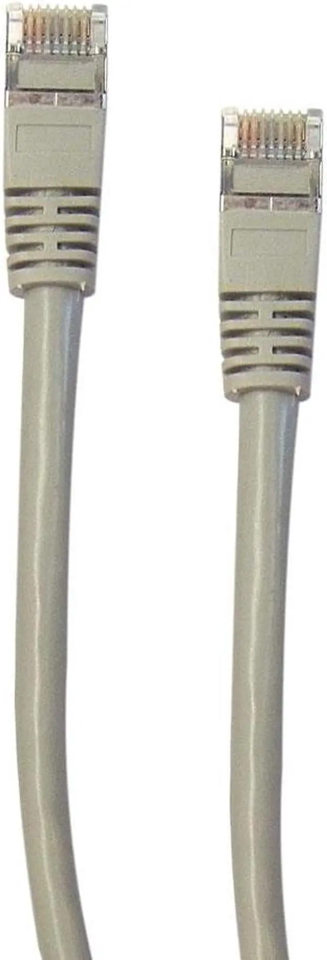 Main image of Shielded Cat6 Gray Ethernet Patch Cable, Snagless/Molded Boot, 3 foot