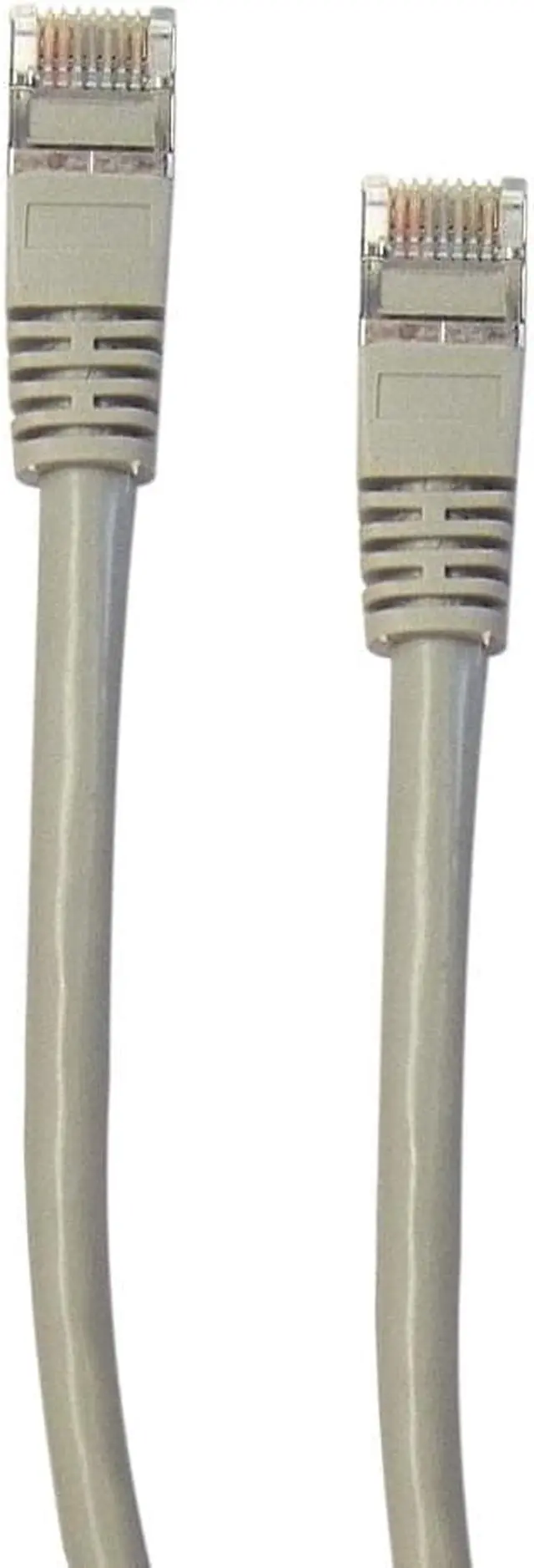 Main image of Shielded Cat6 Ethernet Patch Cable, Snagless/Molded Boot, 25 foot - Gray