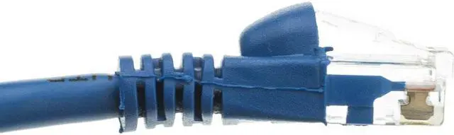 Alt view image 4 of 6 - CAT5E UTP Blue 200 foot Snagless/Molded Boot Ethernet Cable