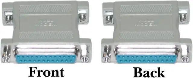 Main image of DB25 Female / DB25 Female, Null Modem Adaptor