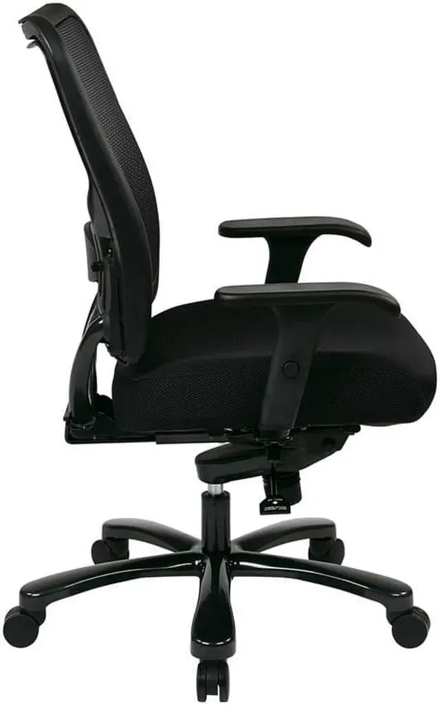 Alt view image 4 of 9 - 75-37A773Double Air Grid Back  Mesh Seat Ergonomic Chair