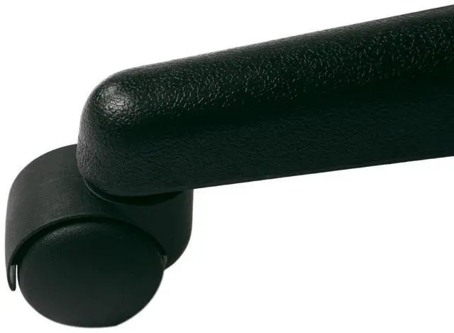 Alt view image 5 of 17 - Black Armless Fabric Office Chair