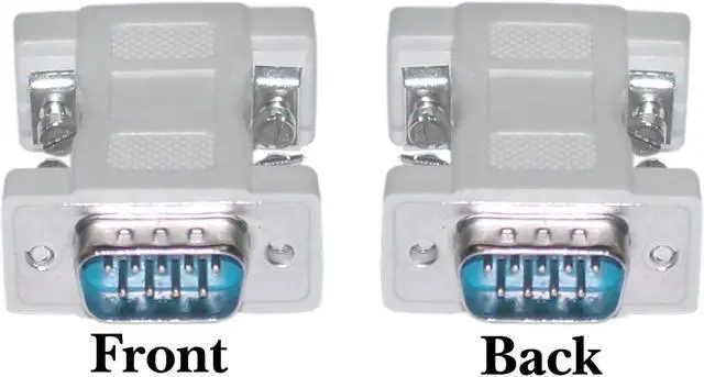 Alt view image 4 of 8 - Cable Wholesale DB9 Male / DB9 Male Serial / AT Modem Adapter, Molded type