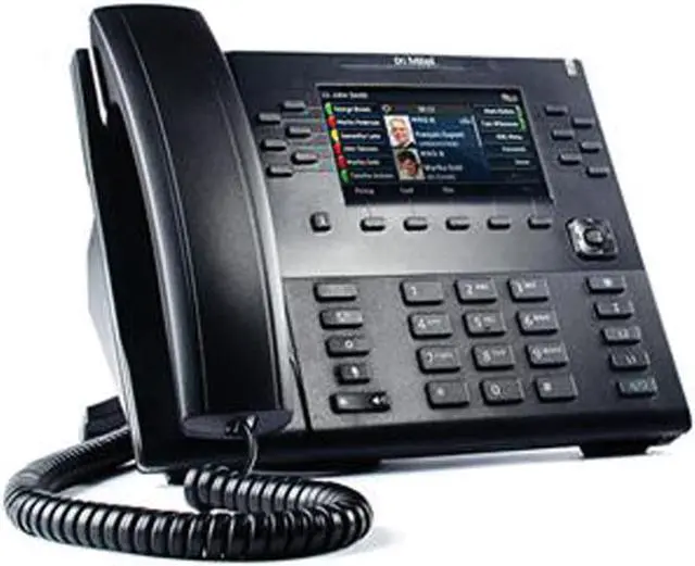 Alt view image 5 of 12 - Mitel Networks 80C00003AAA-A 6869 Sip Phone - Voip Phone - Sip, Rtcp, Rtp, Srtp - 24 Lines