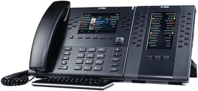 Alt view image 6 of 12 - Mitel Networks 80C00003AAA-A 6869 Sip Phone - Voip Phone - Sip, Rtcp, Rtp, Srtp - 24 Lines