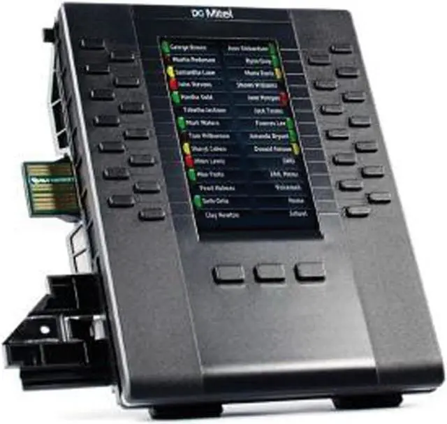 Alt view image 3 of 7 - Mitel M685i (80C00007AAA-A) Expansion Module (Colour LCD)