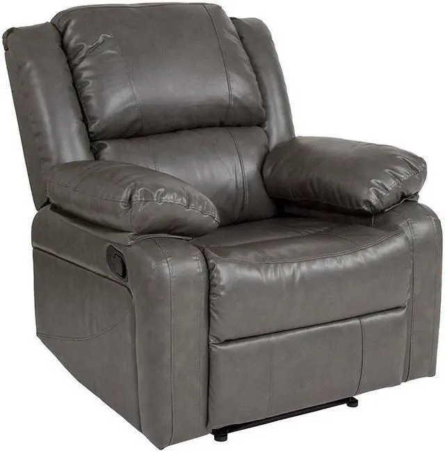 Main image of Harmony Series Gray LeatherSoft Recliner